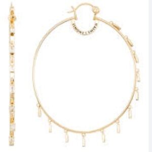 Simone I. Smith Sunburst Hoops earings - Extra Large New